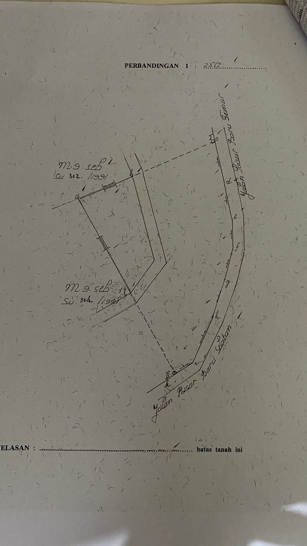 Di Jual Ruko 3 Lantai di Jl Pasar Baru Timur  Sawah Besar - Jakarta Pusat 