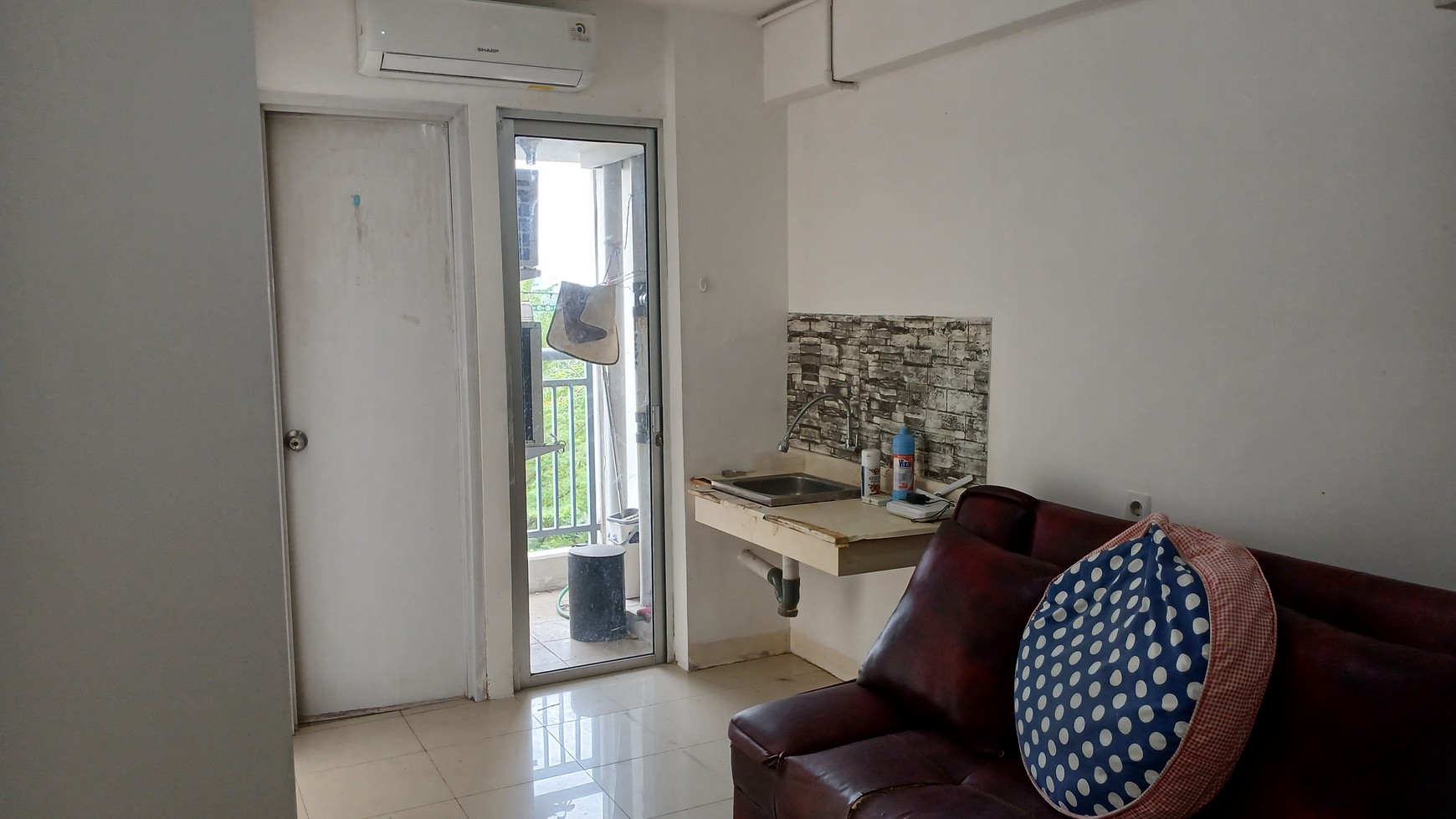 Apartemen Basura 2 KT, Letak strategis, Unfurnished