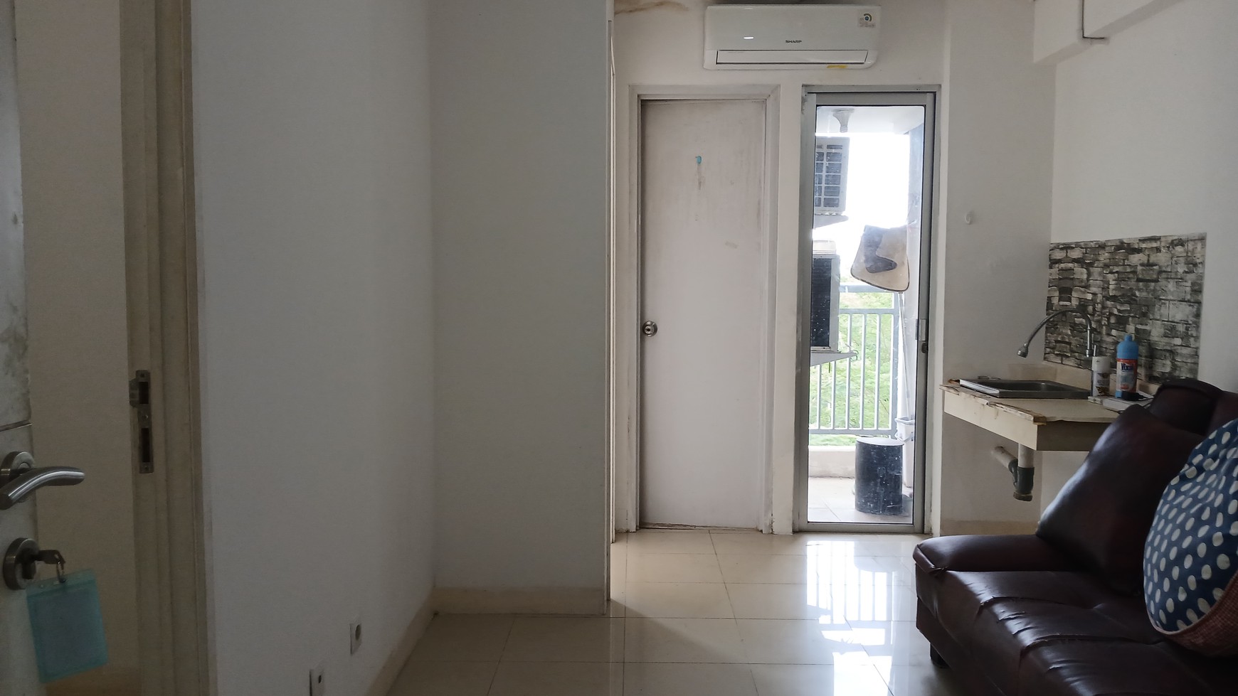 Apartemen Basura 2 KT, Letak strategis, Unfurnished