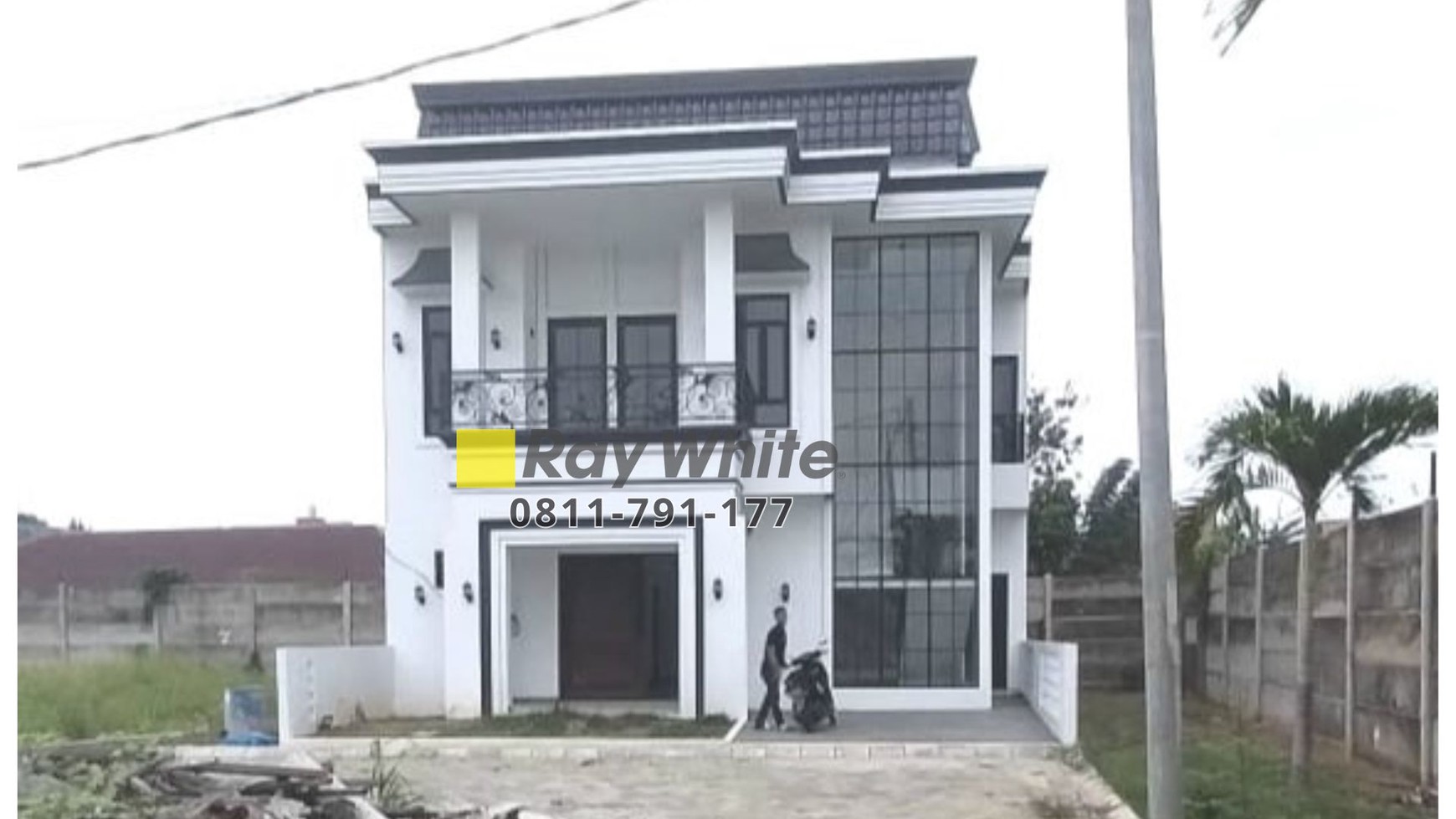 Dijual Tanah Bonus Bangunan 2 Unit Rumah Baru Kedamaian