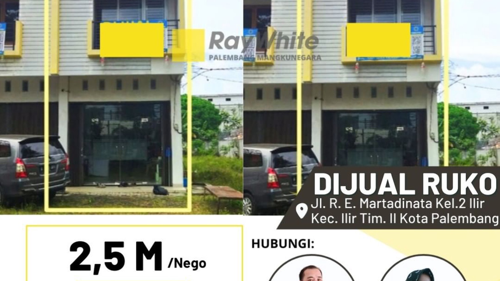 Dijual Cepat Ruko di Jl R.E Martadinata Kota Palembang