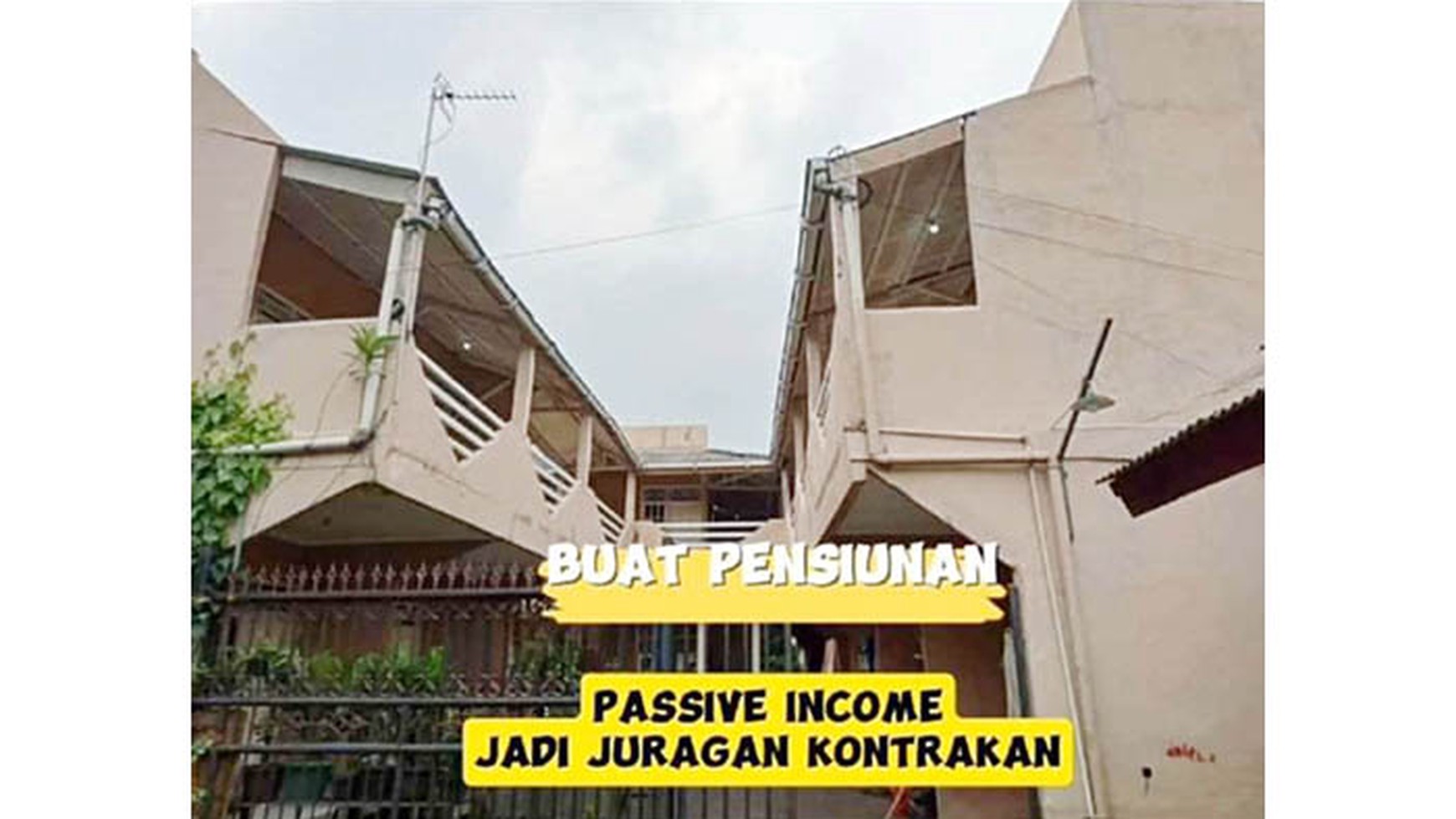 Rumah Kontrakan 26 kamar, Jl Benteng Cisalak Cimanggis, Depok