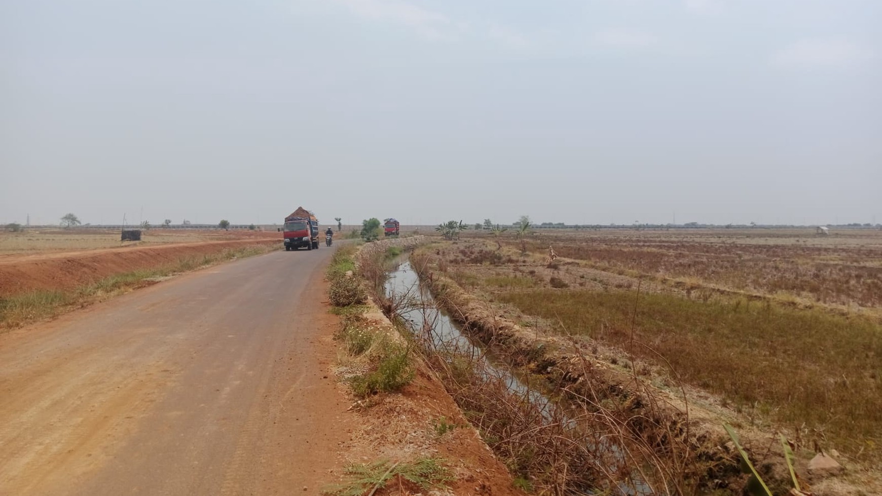 Dijual/Disewakan Lahan 10 Ha Lokasi Dekat Pelabuhan Patimban Subang Jawa Barat