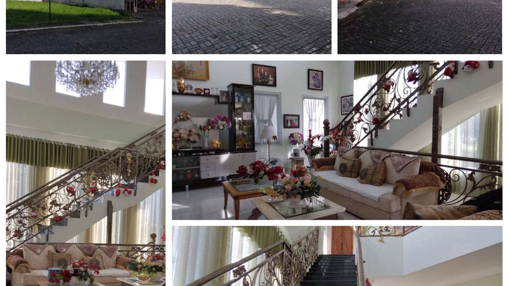 Di jual rumah mewah3 lantai  di villa permata kelapa gading harga nego