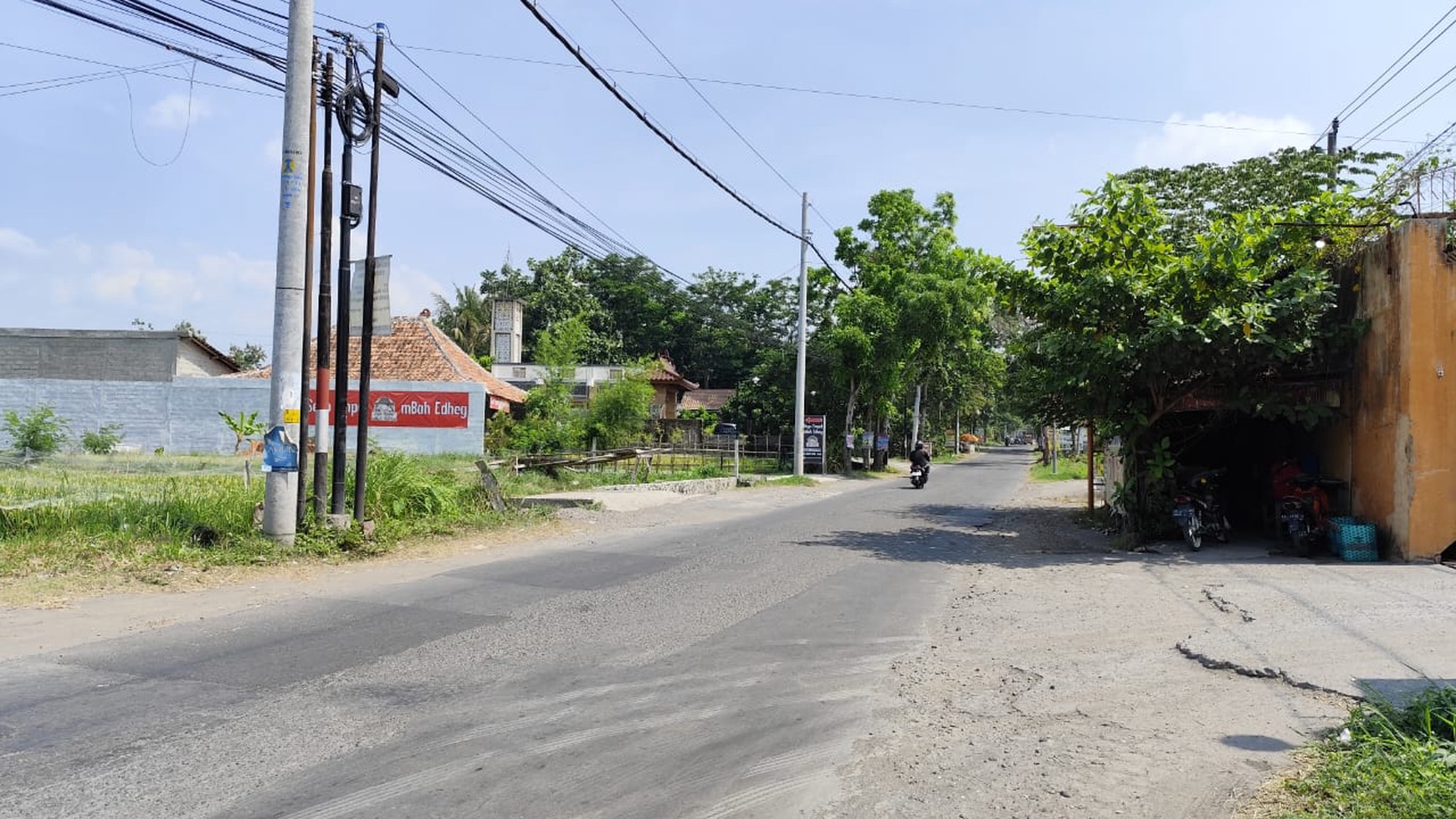 Tanah Pekarangan Luas 529 Meter Persegi Lokasi di Daerah Kalasan Sleman 