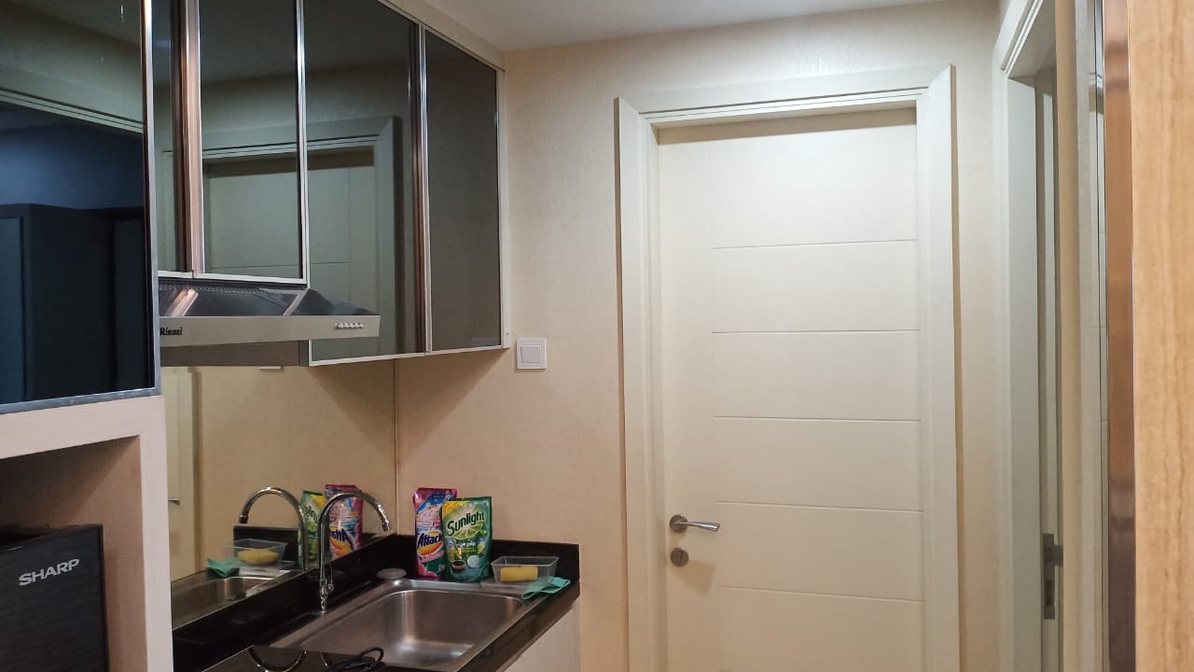 Disewakan Apartemen Anderson Pakuwon Mall Tipe 2 Kamar Tidur Full Furnished Modern  LANTAI 33 Best View Kota 