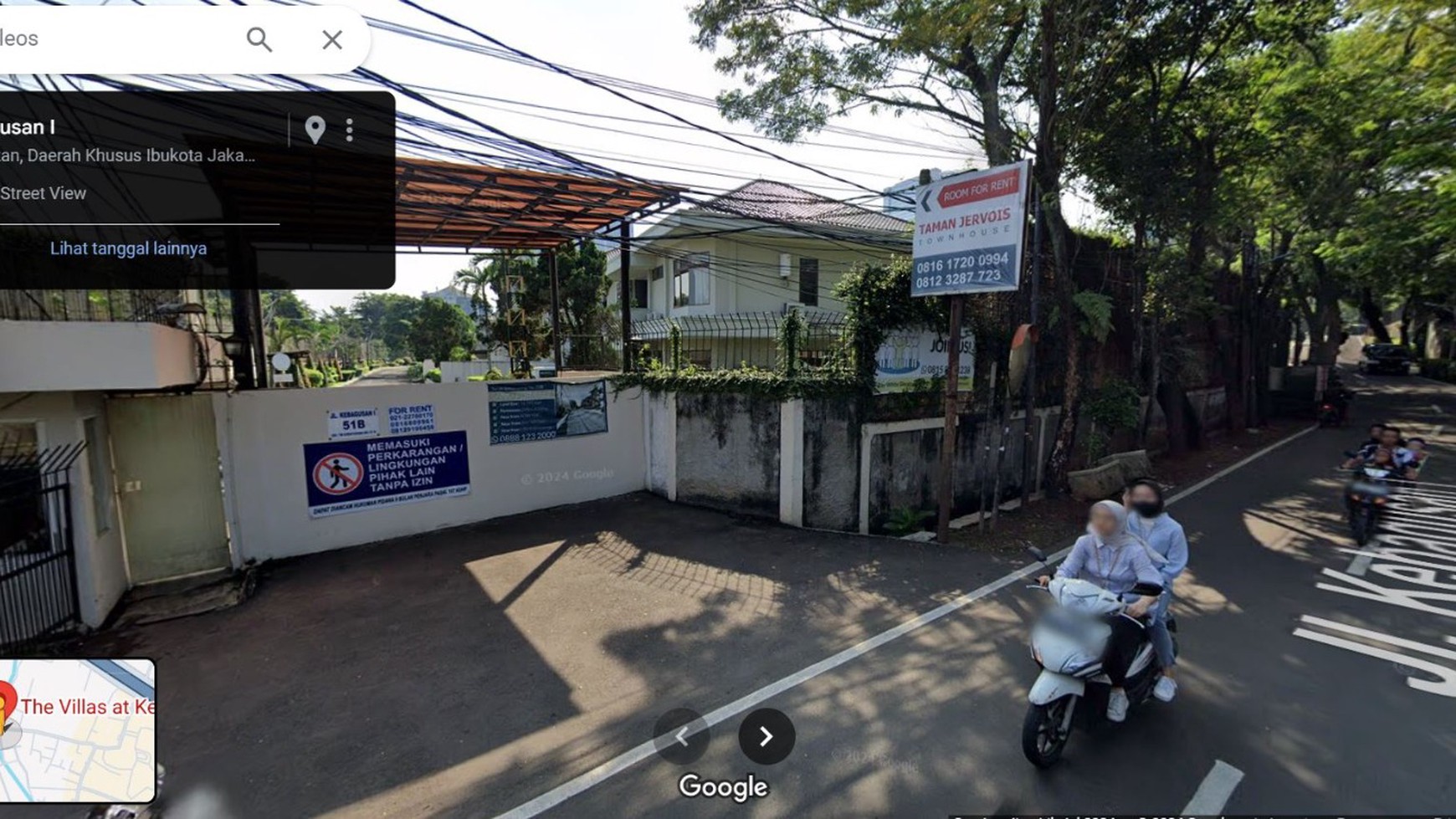 Rumah Hitung Tanah Area Cipete