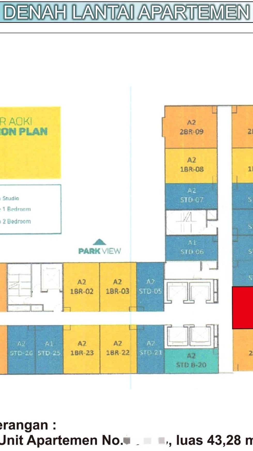 Apartemen Vasanta Innopark Aoki Tower