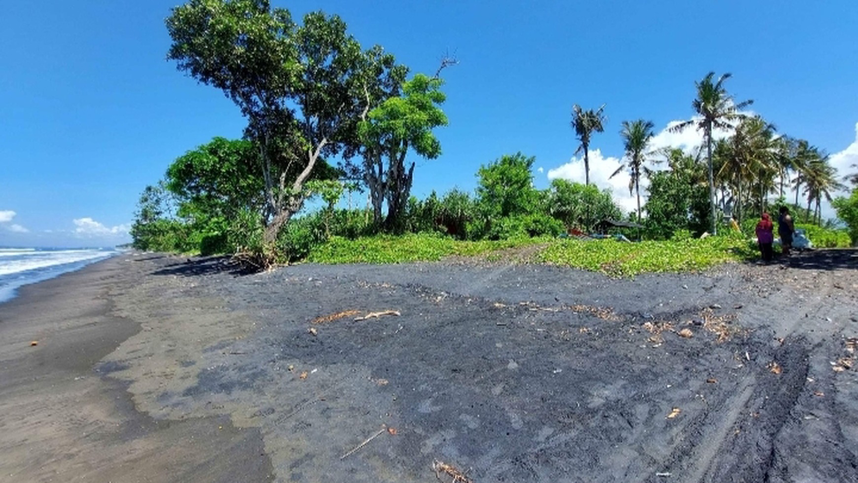 2.000 Sqm of Freehold Land for Sale with Views of Stunning Beach Located in Negara