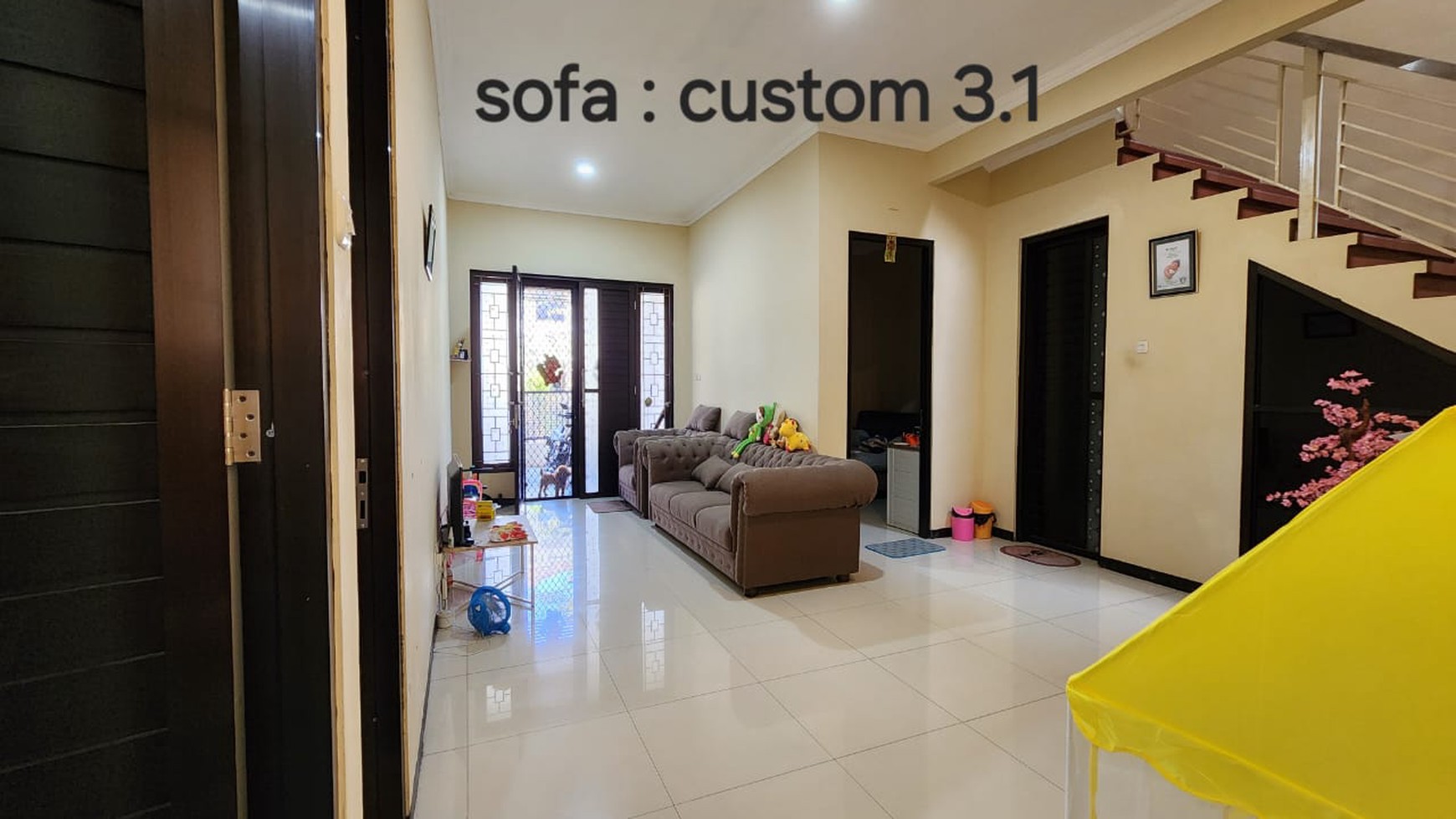 Dijual Rumah Mewah Fully Furnished Dekat Sport Club, Pondok Candra Sidoarjo - SHM, Luas 162/168 m&#xb2;