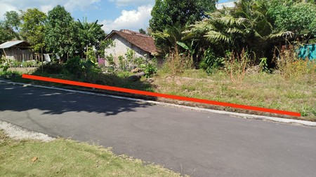 Tanah Luas 120 Meter Persegi Lokasi Dekat Pasar Tempel Sleman 