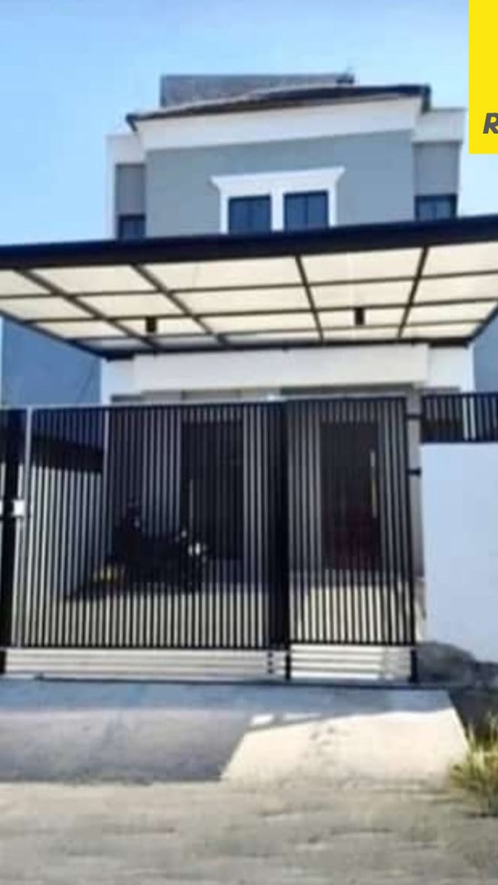 Dijual Rumah 2 lantai di Jl Kuwukan Lapangan Surabaya