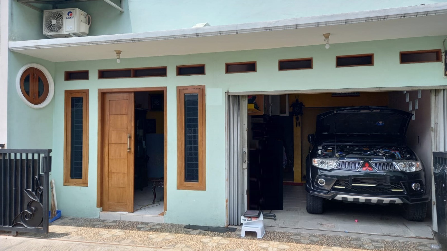 Rumah minimalis 1 lantai, di Veteran