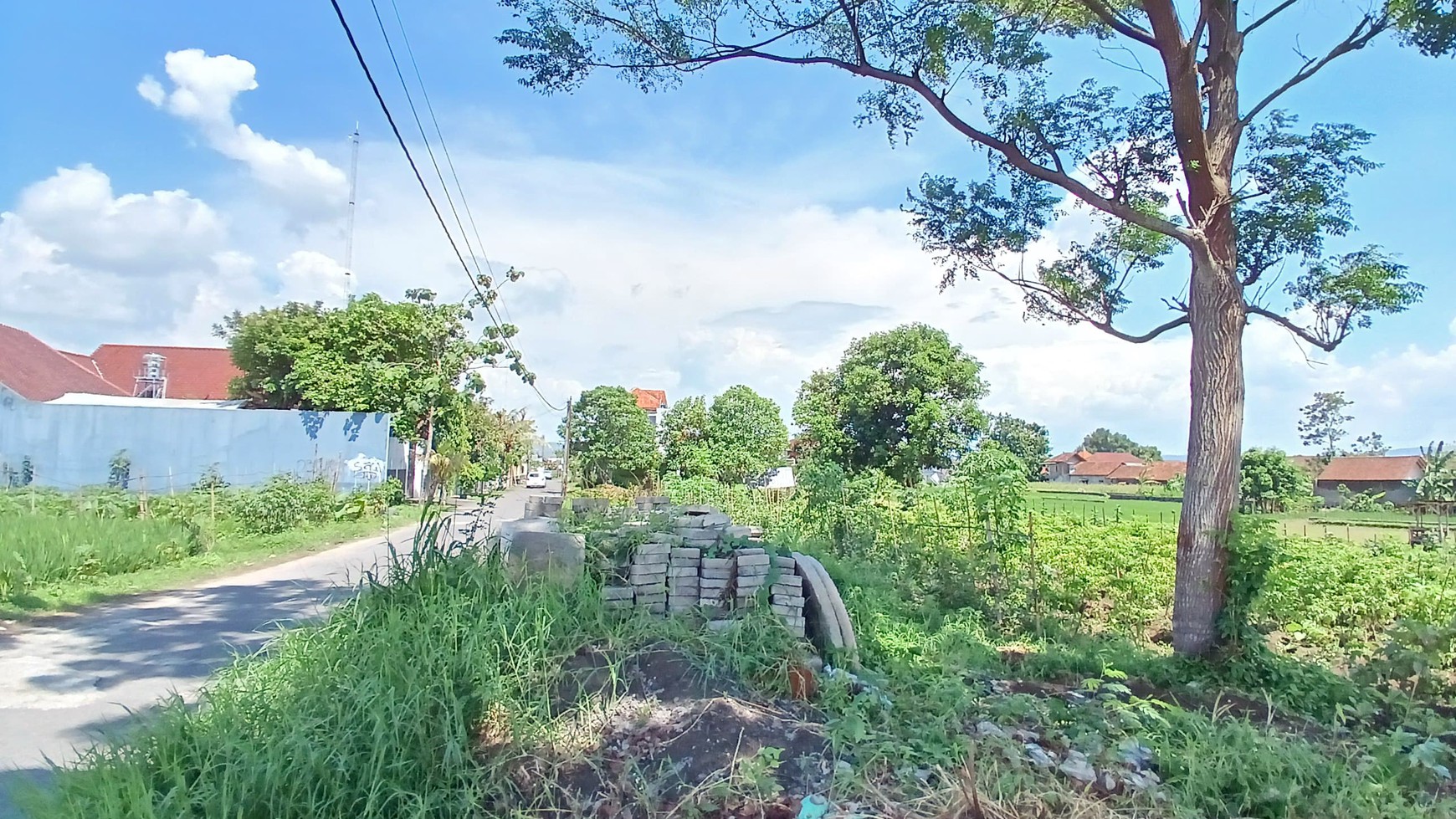 Tanah Pekarangan Luas 1300 Meter Persegi Lokasi Dekat UKRIM Kalasan Sleman 