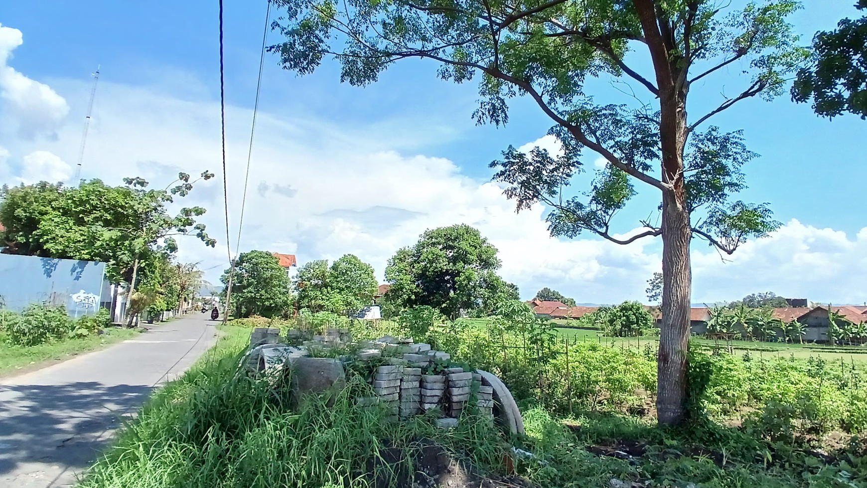 Tanah Pekarangan Luas 1300 Meter Persegi Lokasi Dekat UKRIM Kalasan Sleman