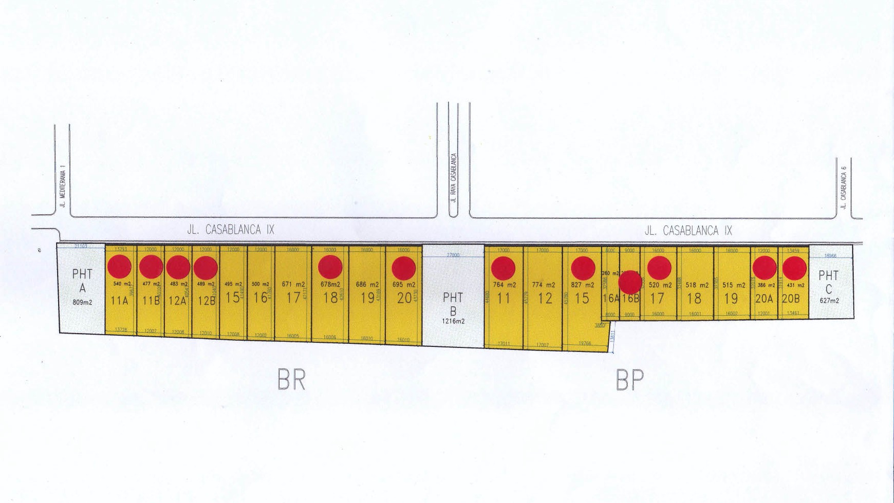 Tanah ada 10 Kavling di Bukit Gading Mediterania, Kelapa Gading