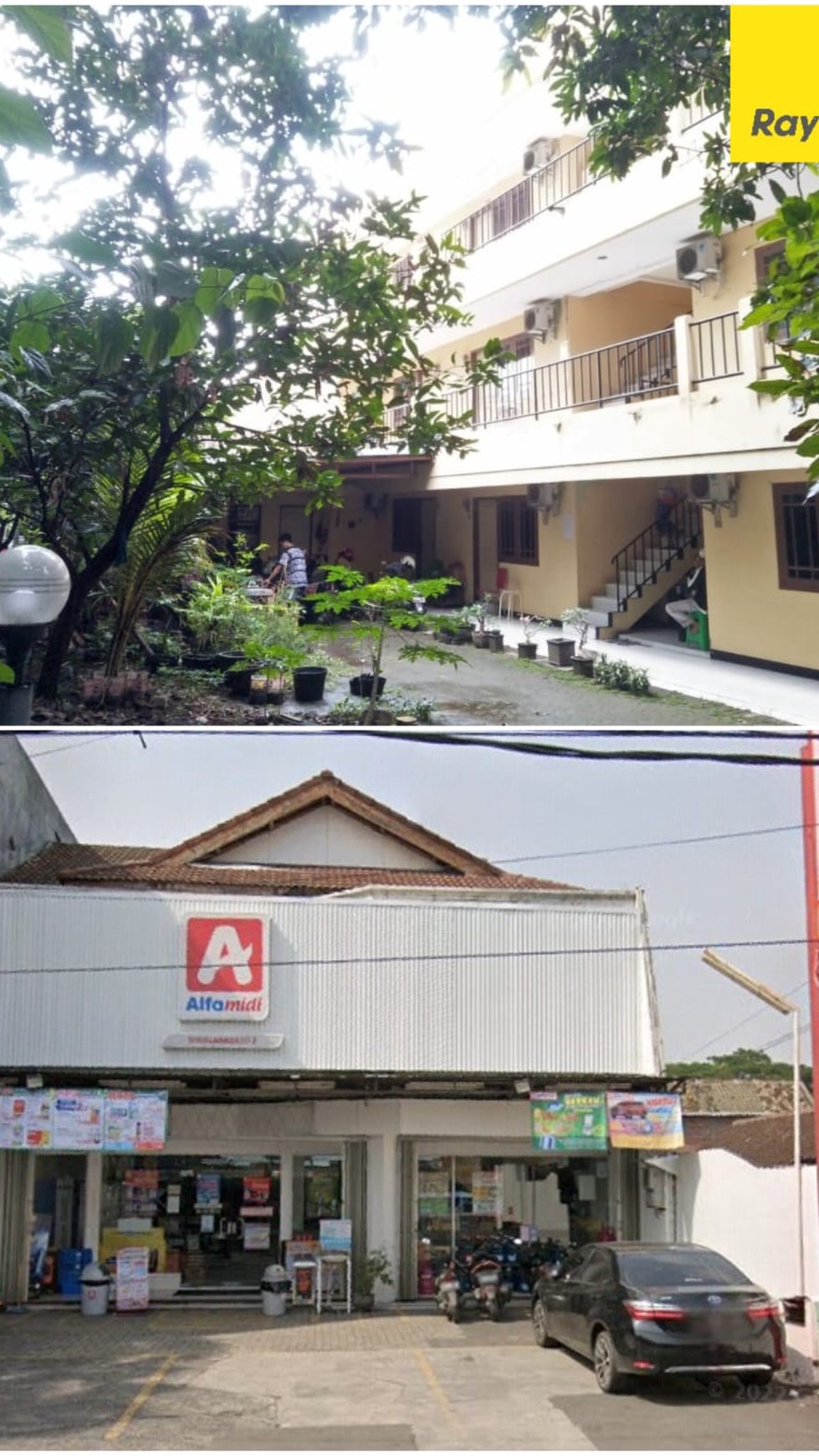 Dijual Rumah Kos dan Ruko Minimarket (Alfamidi) Di Raya Siwalankerto Surabaya