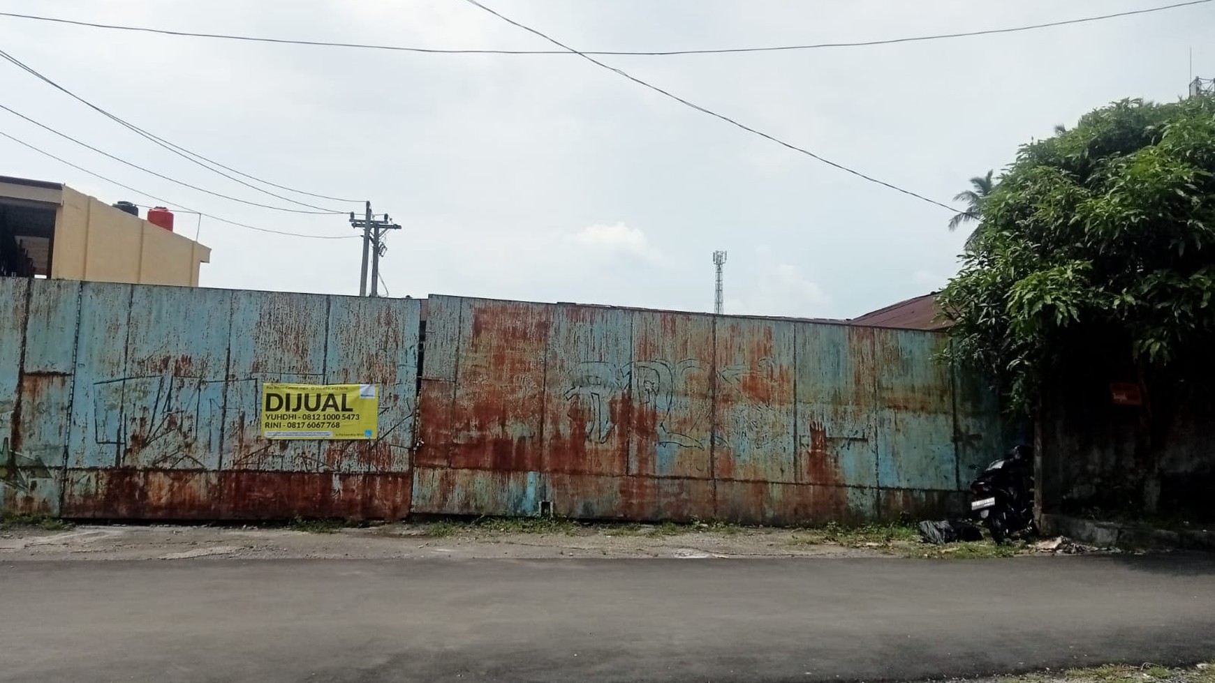 Tanah Luas 1919 Meter Persegi Cocok Untuk Gudang Lokasi Salam Magelang 