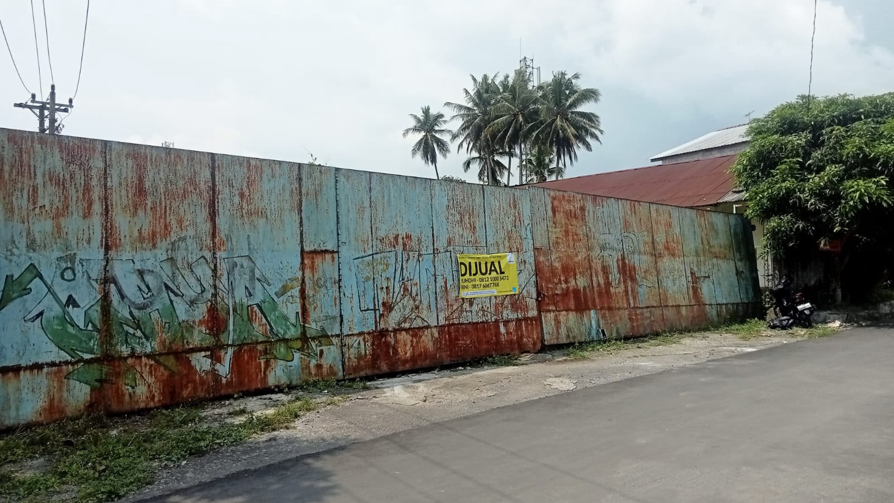 Tanah Luas 1919 Meter Persegi Cocok Untuk Gudang Lokasi Salam Magelang 