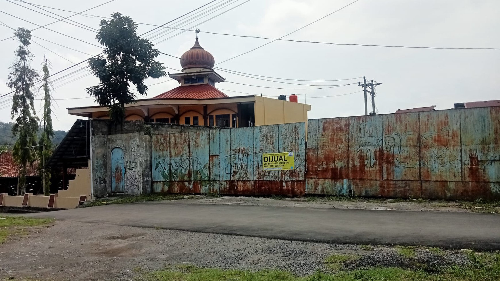 Tanah Luas 1919 Meter Persegi Cocok Untuk Gudang Lokasi Salam Magelang 