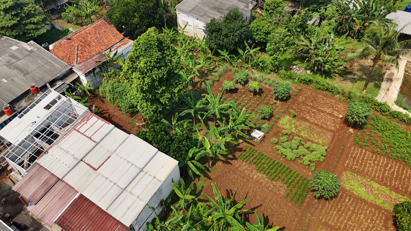 Tanah termurah cocok untuk cluster ditengah kota sawangan