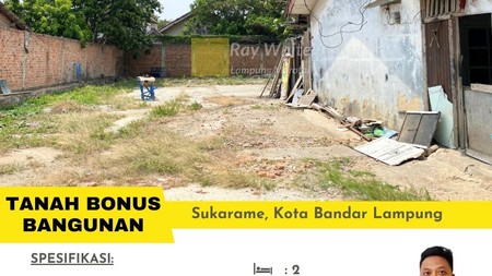 Jual Tanah Pinggir Jalan Ryacudu / 2 Jalur Korpri Strategis Bandar Lampung