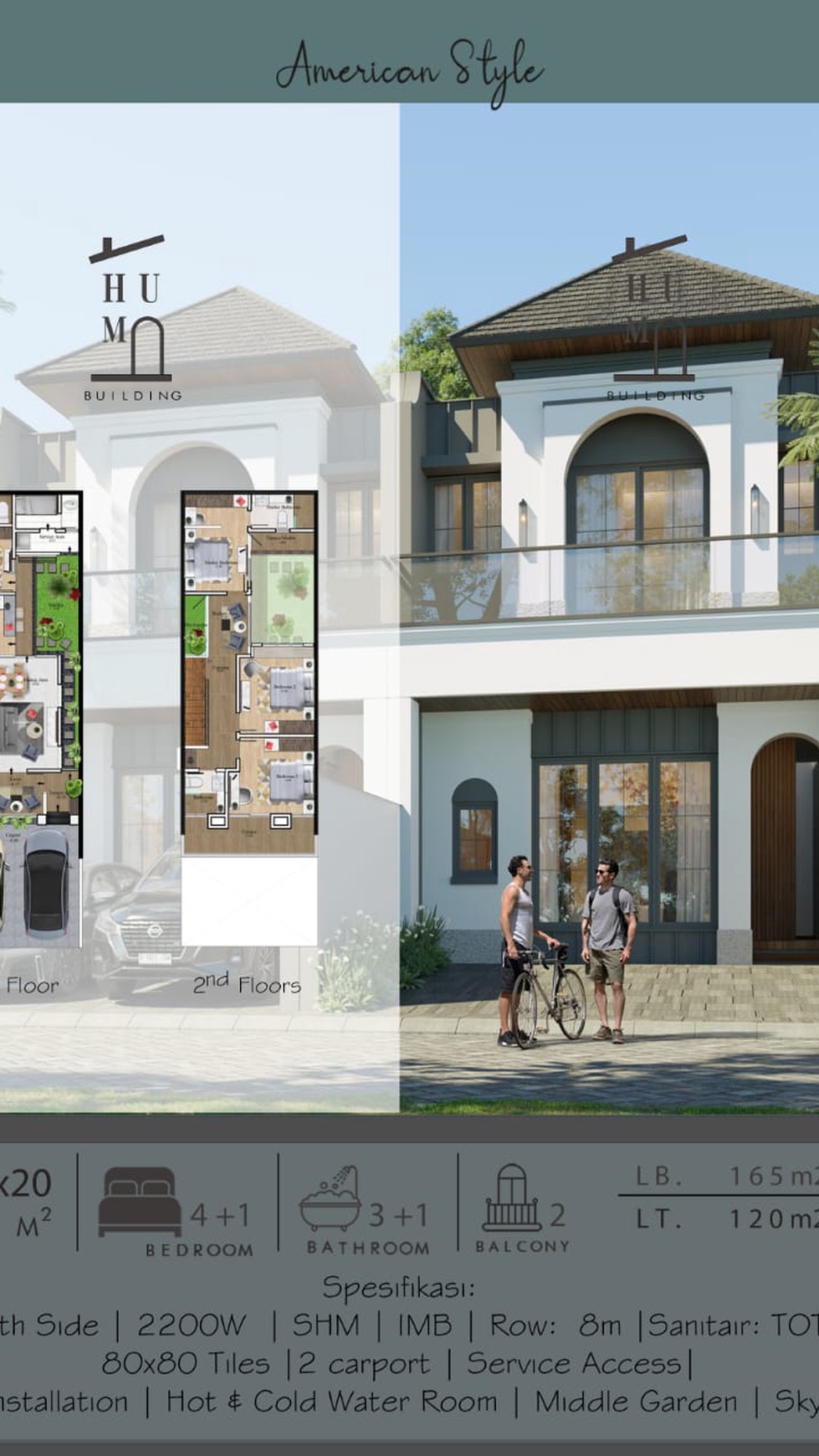 Rumah Hitung Tanah Area Cipete