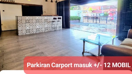 Dijual 560 m2 Rumah Surabaya Pusat di area Jalan Kusuma Bangsa - Carport LUAS masuk 12 Mobil - Row Jalan LEBAR 5 Mobil -Cocok Buat Segala Usaha  