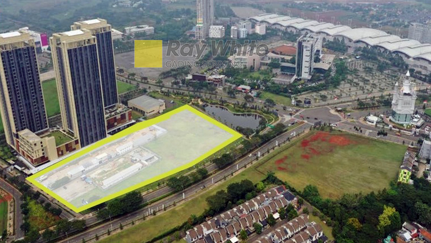 Dijual Kavling Komersial Premium  di Grand Boulevard BSD City