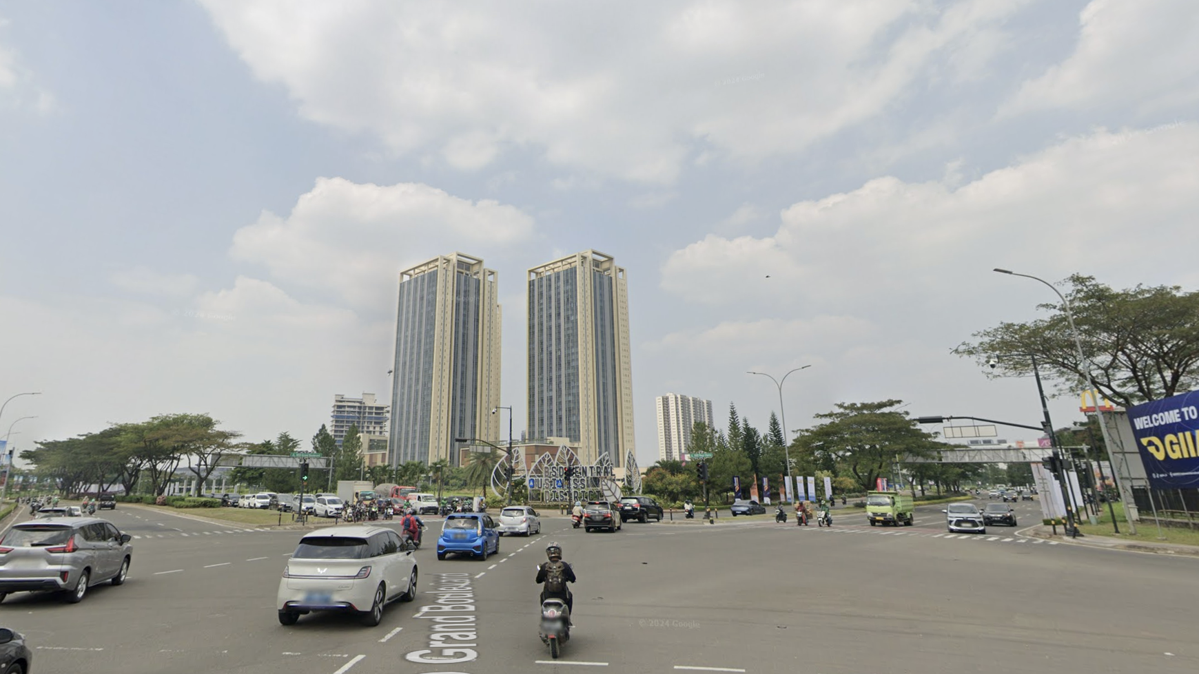 Dijual Kavling Komersial Premium  di Grand Boulevard BSD City