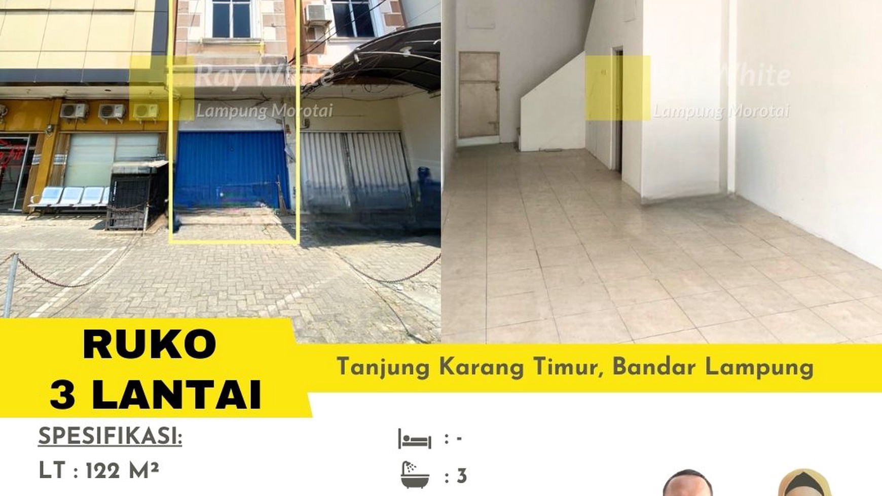 ruko murah dijual pusat kota