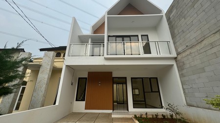 Rumah 2 Lantai Scandinavian di Rangkapan Jaya Depok, Harga dibawah 1 Milyar