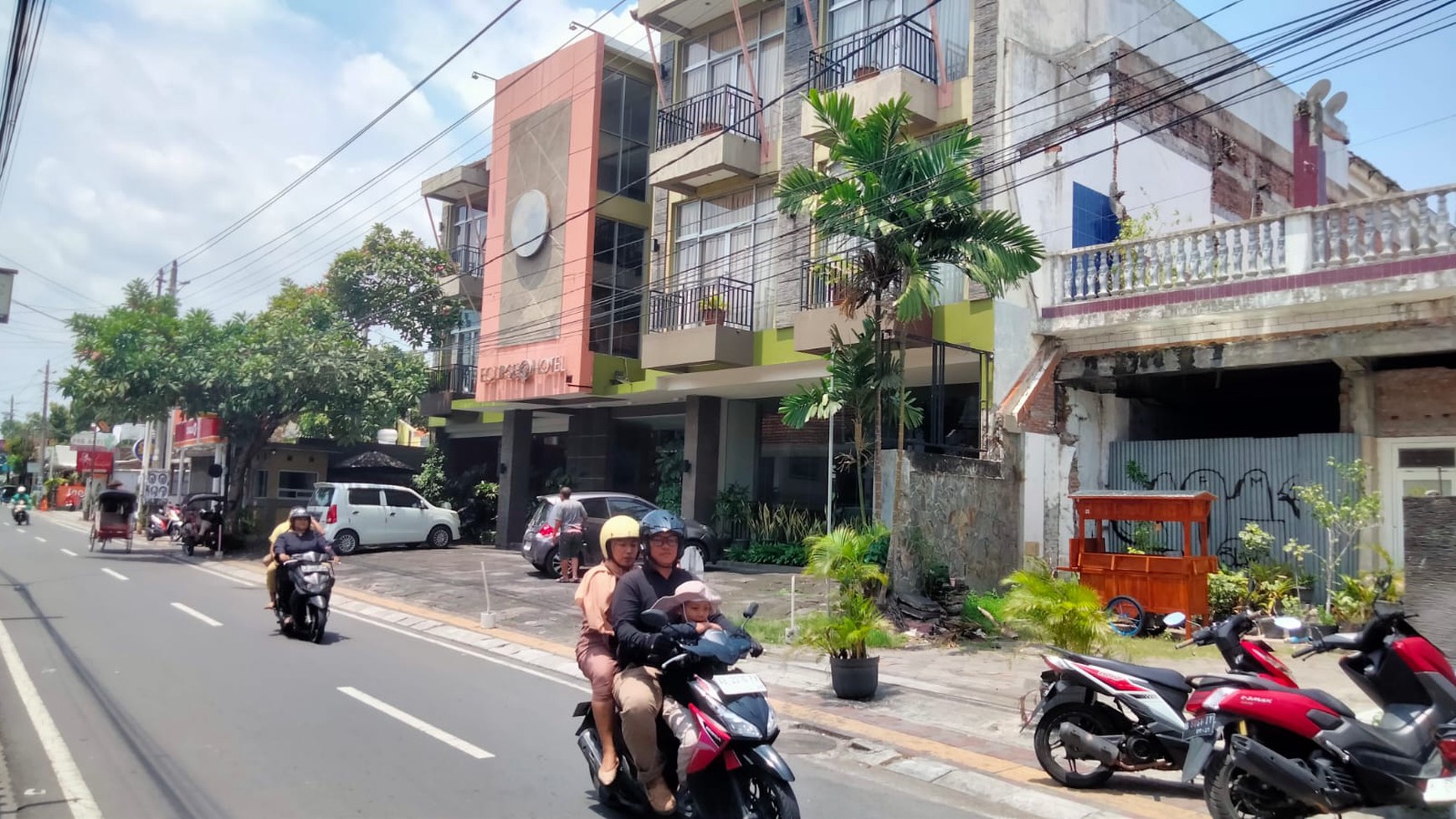 Tanah Luas 630 Meter Persegi Lokasi di Jalan Prawirotaman 