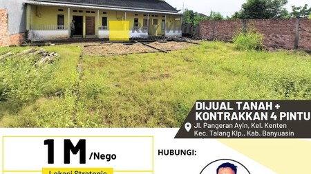 DIJUAL TANAH dan Bedeng