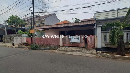 Rumah Lama 1 Lantai di Jl Bambu Duri Duren Sawit