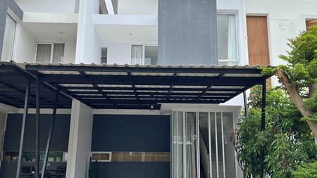 Rumah 2 lantai siap huni di Discovery Aluvia Bintaro