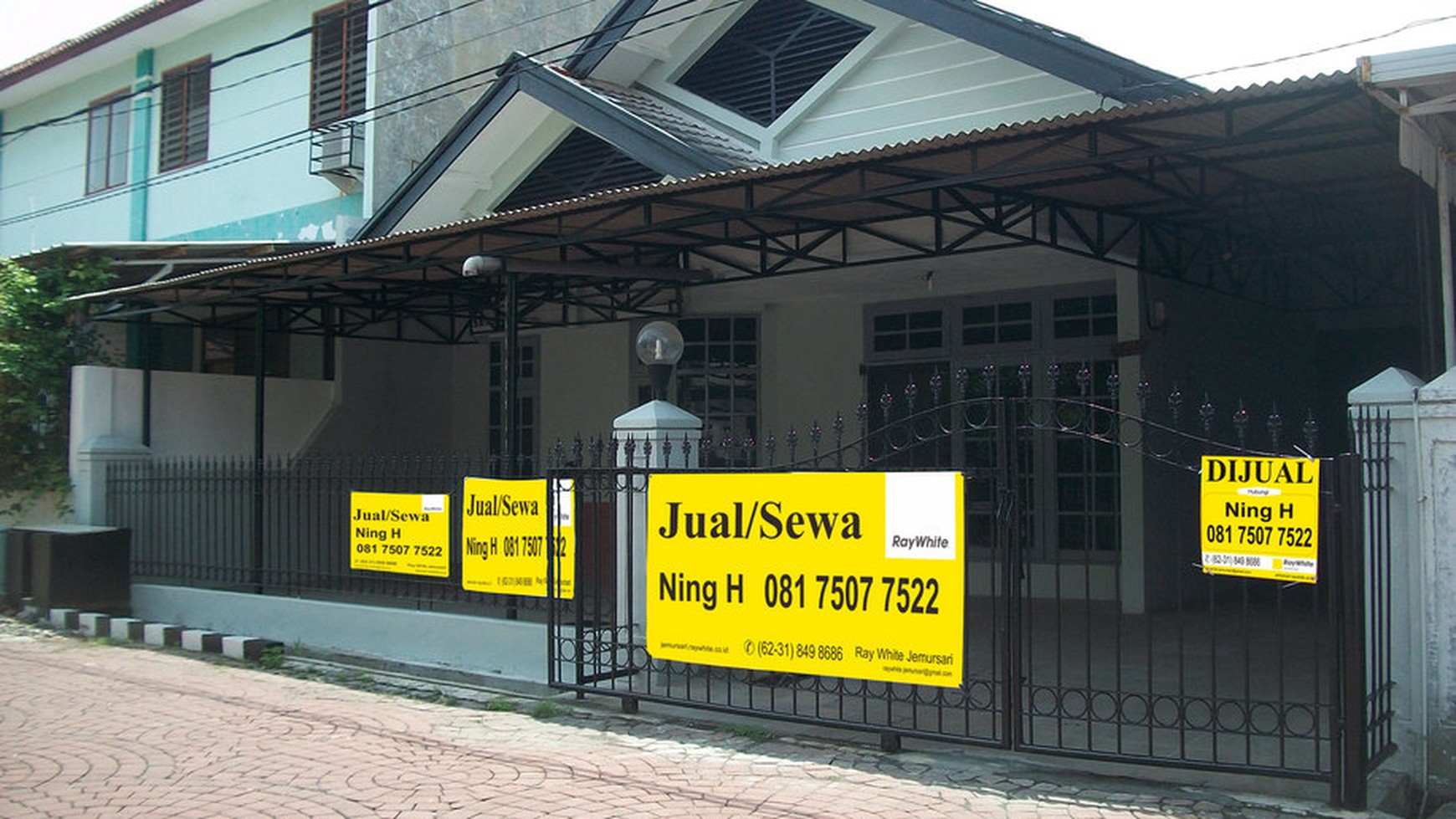 Rumah di Nirwana Eksekutif Surabaya Timur, Bagus + Terawat, Row Jalan Lebar, SIAP HUNI... DISEWAKAN JUGA !!! - NH -