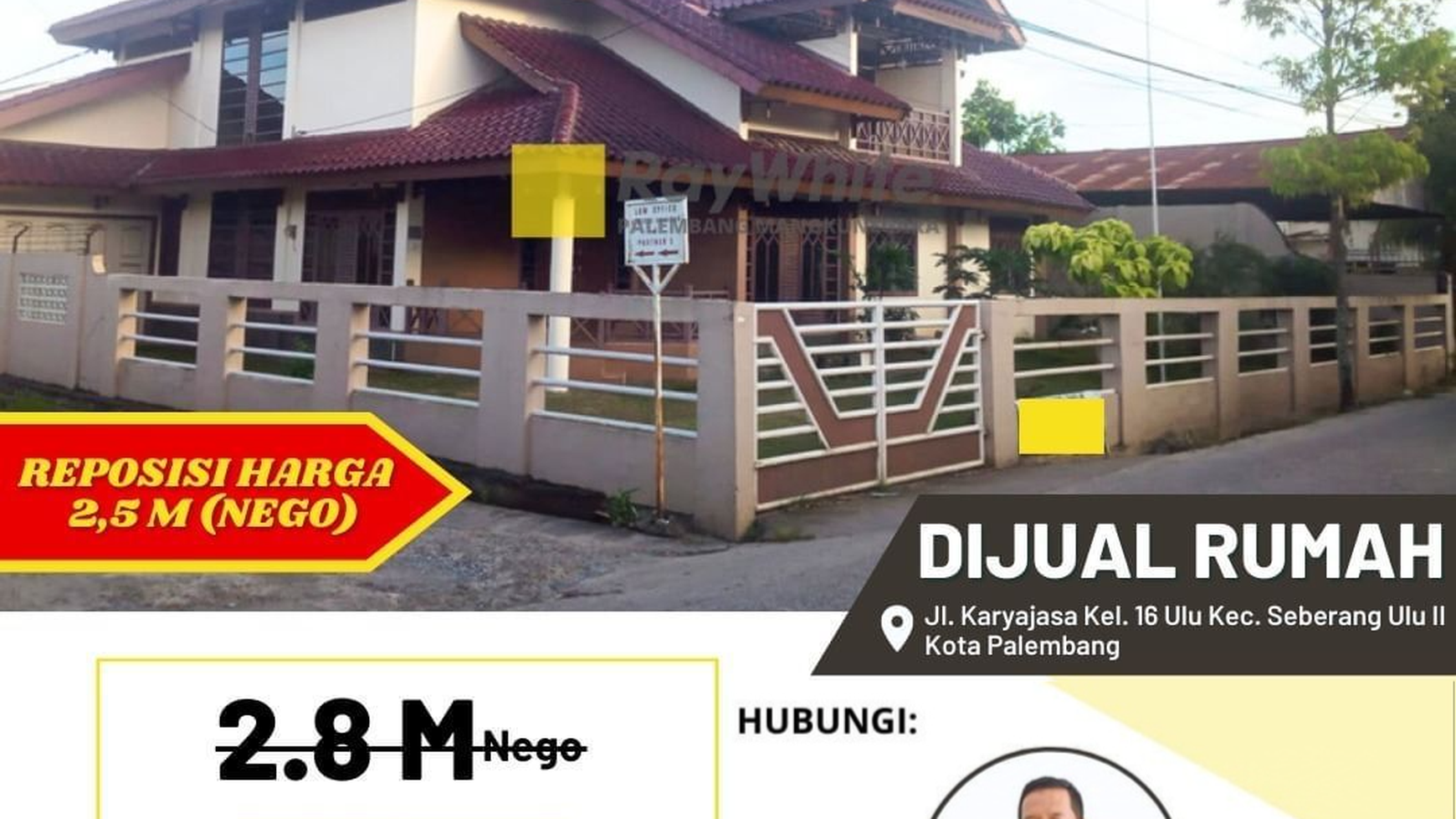 Rumah Dijual Di Seberang Ulu Palembang