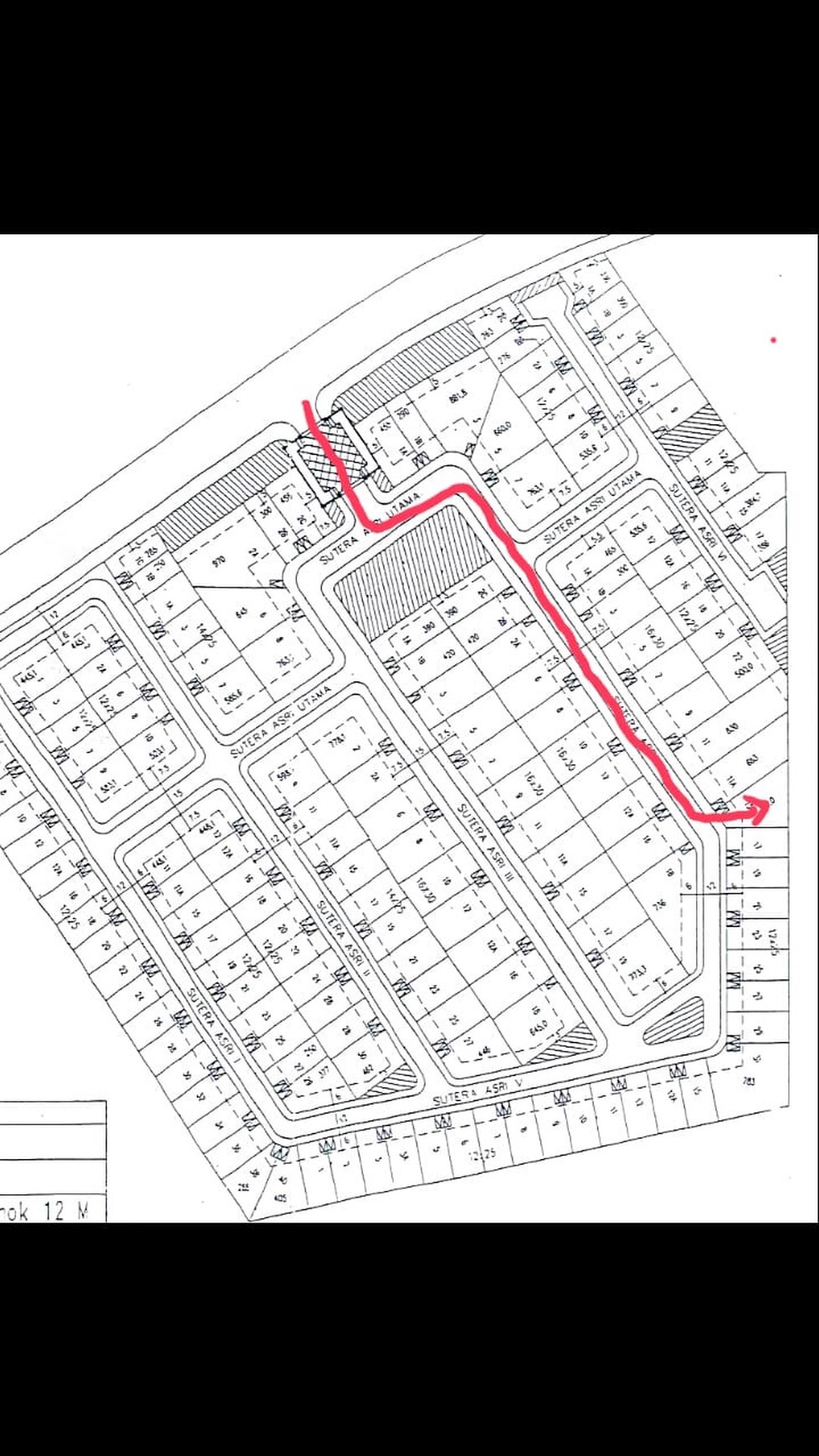 Rumah Hitung Tanah Area Cipete