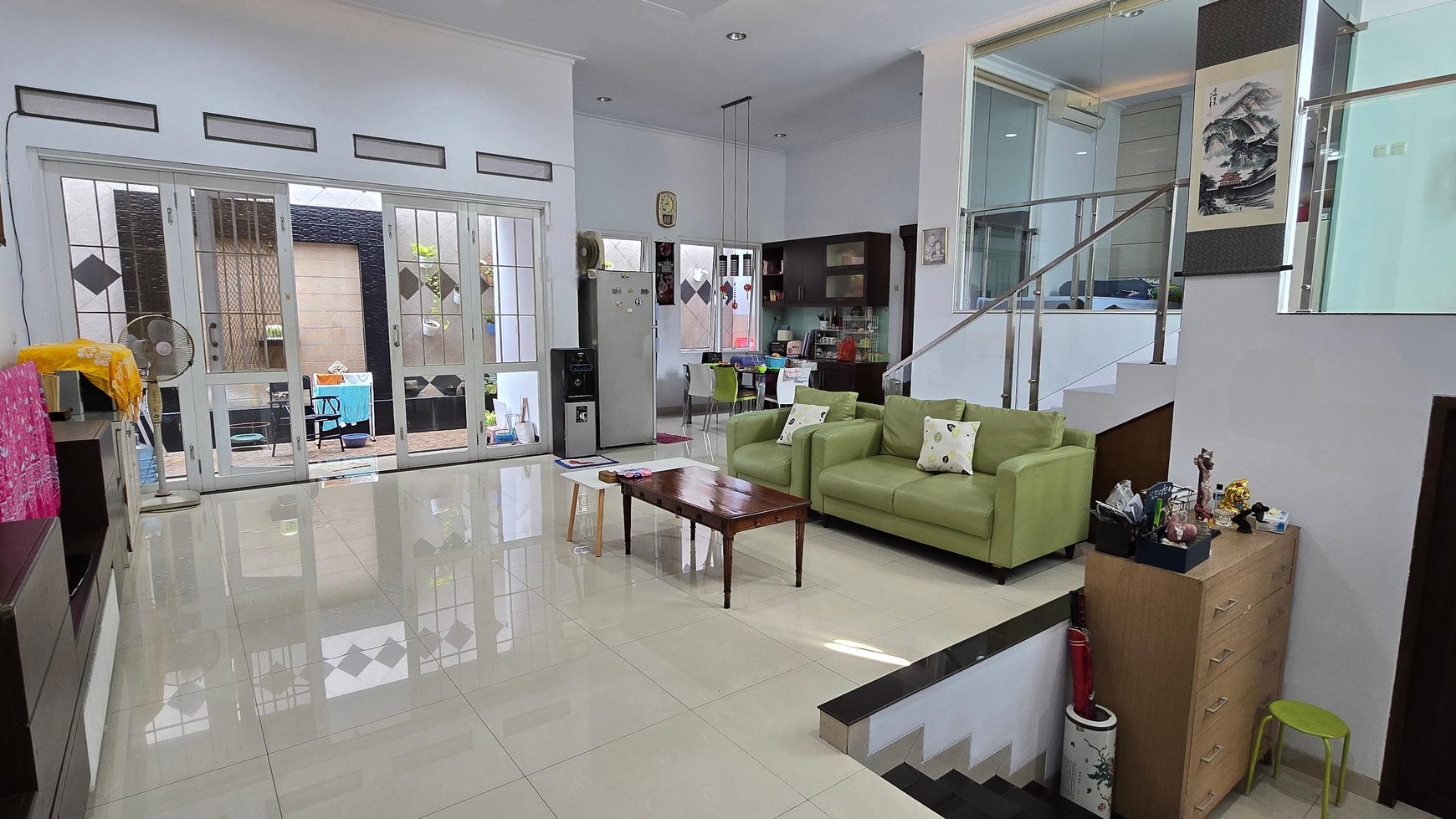 Spesial Rumah depan LITTLE FOREST jogging track di Puspita Loka BSD City