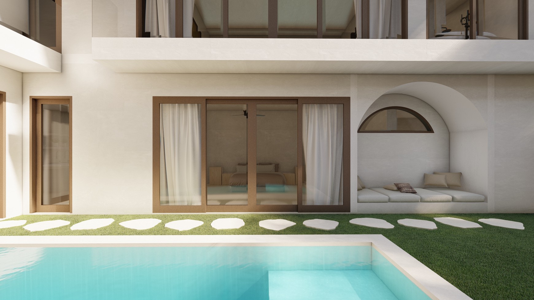 Leasehold - Villa modern minimalistic designed villas, using premium materials in Bingin, Pecatu - Uluwatu, Bali