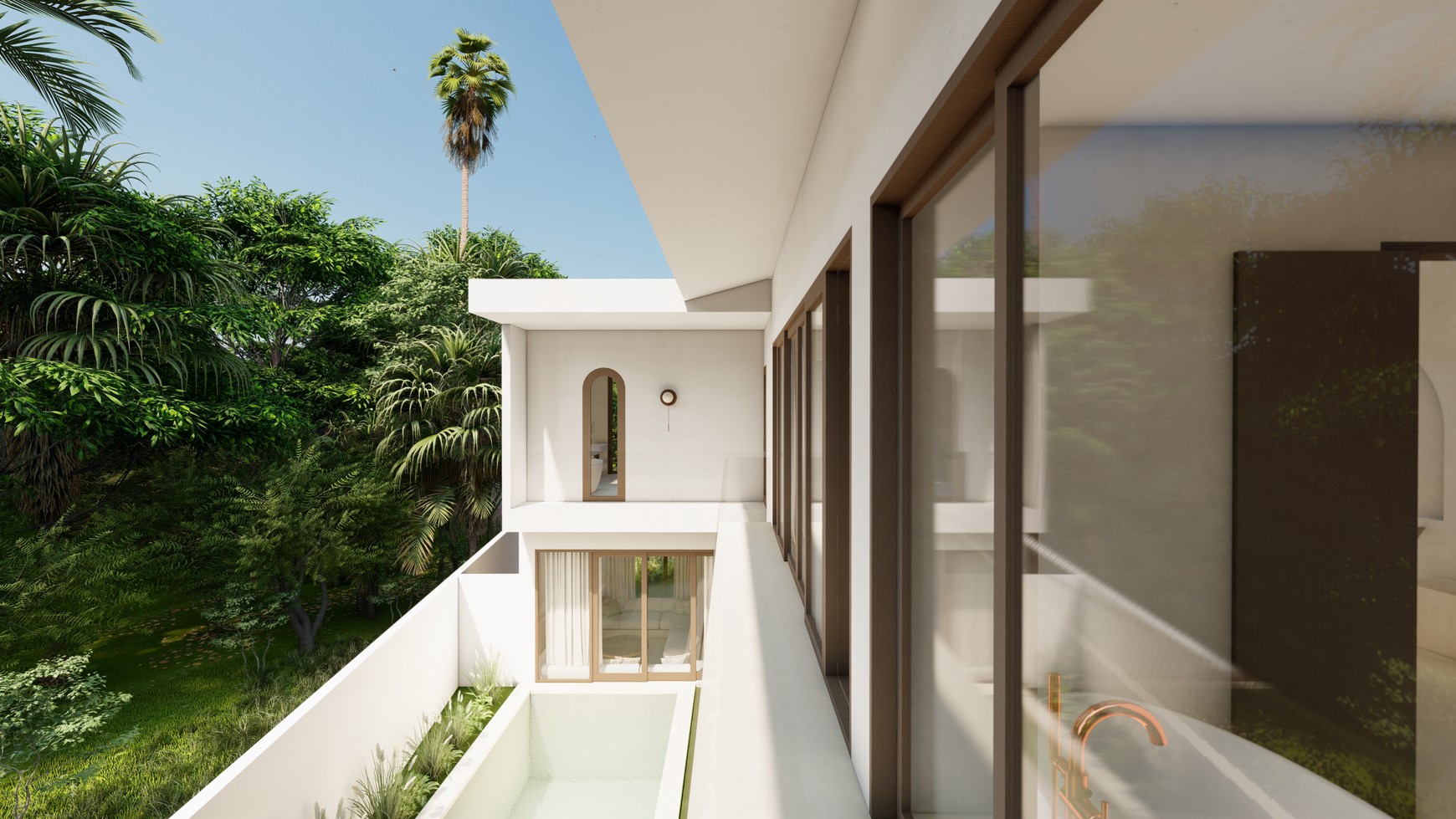 Leasehold - Villa modern minimalistic designed villas, using premium materials in Bingin, Pecatu - Uluwatu, Bali