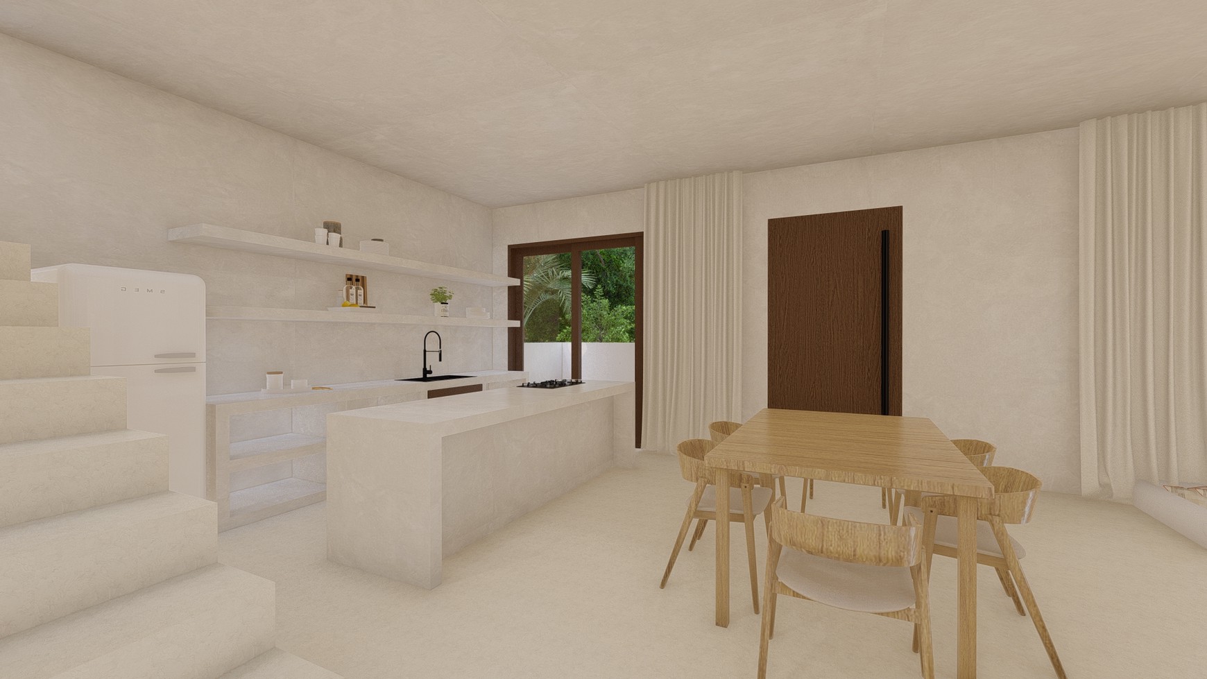 Leasehold - Villa modern minimalistic designed villas, using premium materials in Bingin, Pecatu - Uluwatu, Bali