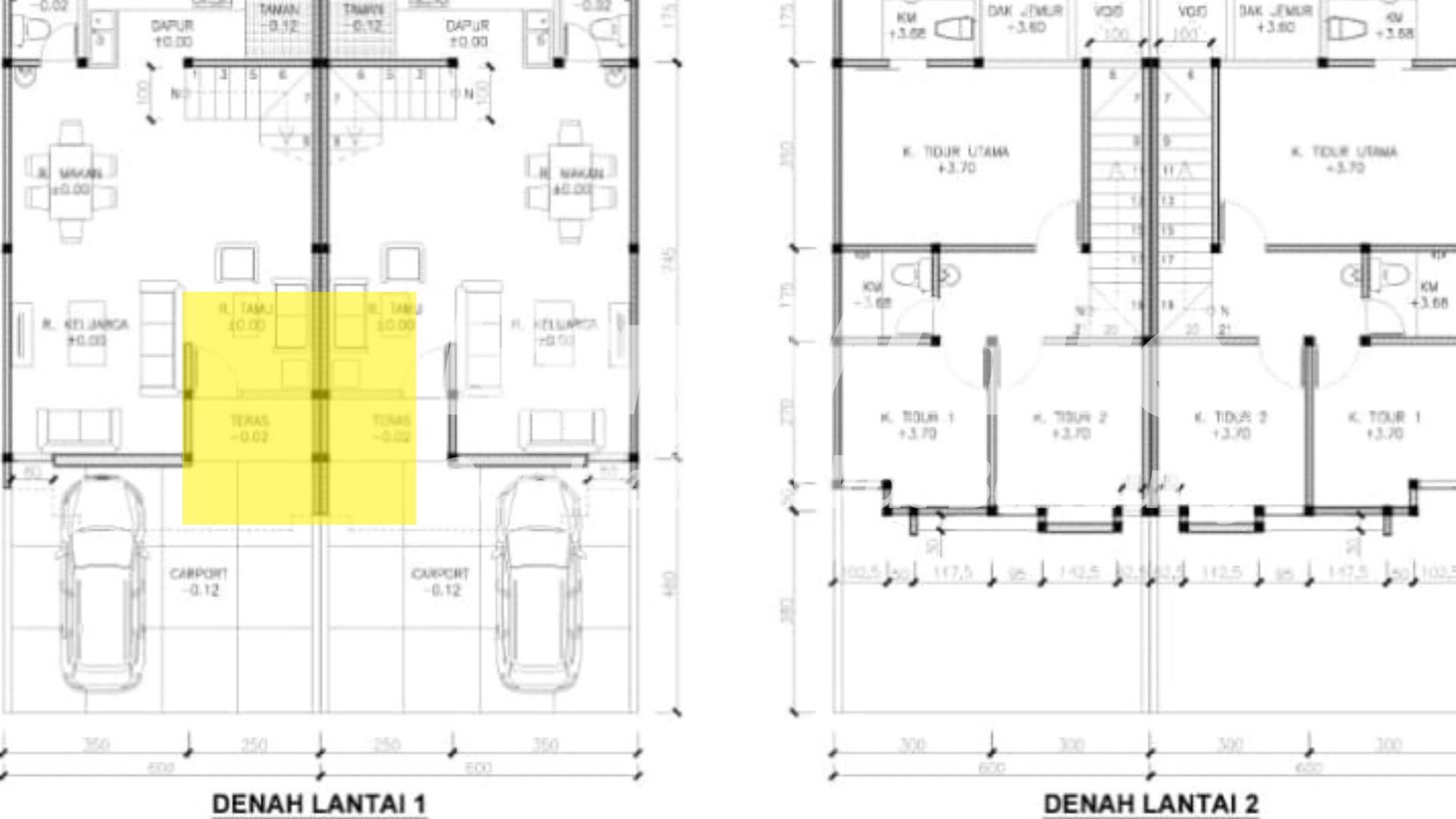 Rumah On Progress di Batununggal Indah Bandung