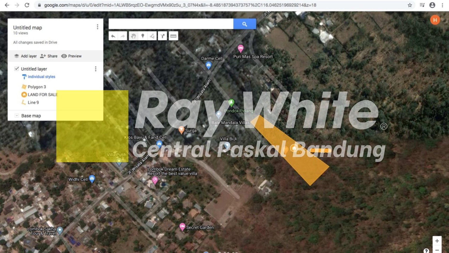 Rumah Hitung Tanah Area Cipete