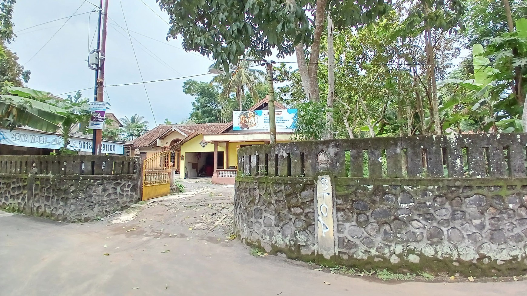 Tanah & Bangunan Rumah Lokasi di Daerah Ngablak Dekat SMPN 2 Turi Sleman