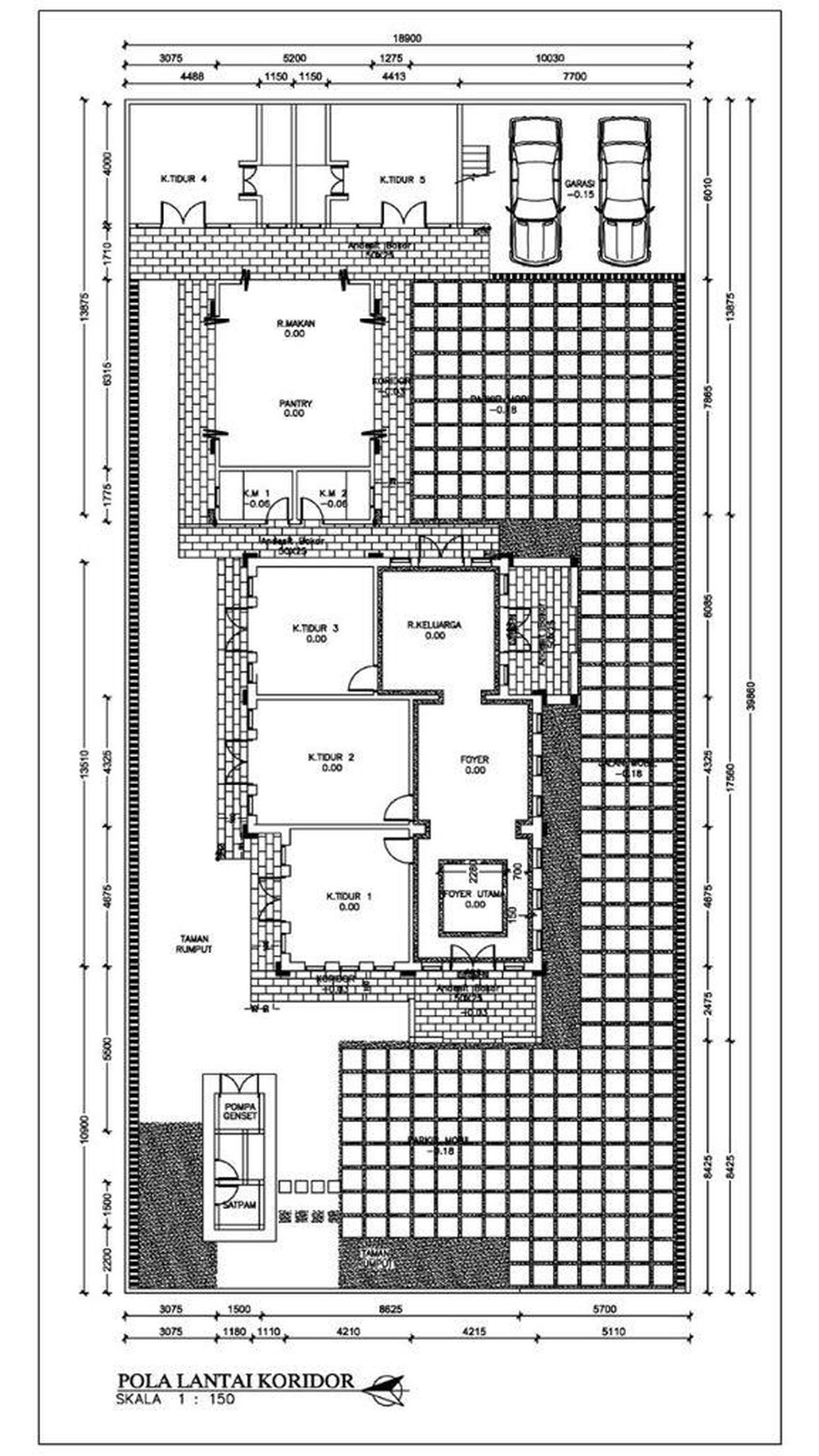 Rumah Menteng Renovasi Bagus Strategis Segitiga Emas Jakarta