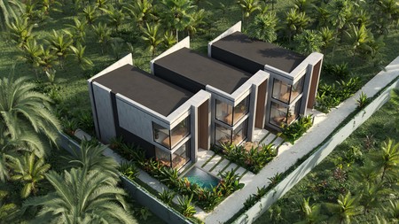 Sunset View And Panoramic View Leasehold in Center Ubud 