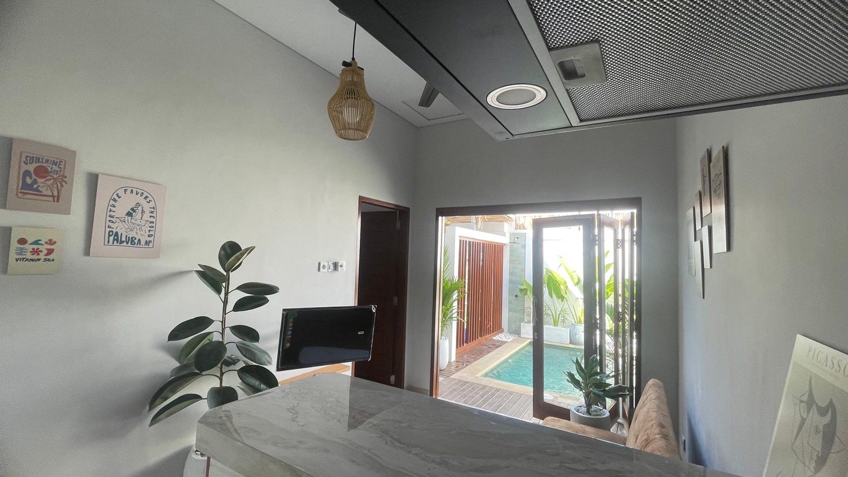 Yearly Rental - Modern 1-Bedroom Villa with Private Pool in Prime Padonan Location