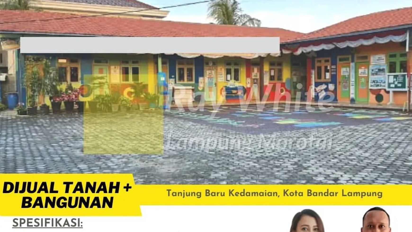 dijual tanah murah kedamaian